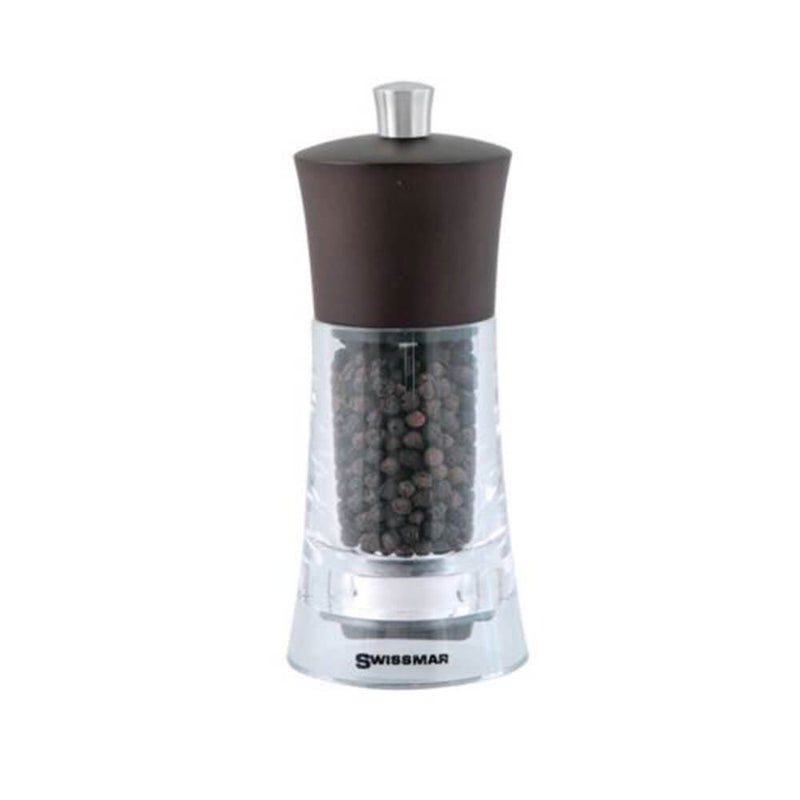 Swissmar torre Acrilic Top Pepper Mill 15 cm