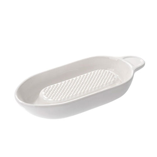 Gefu Ceramic Ginger Grater (White)