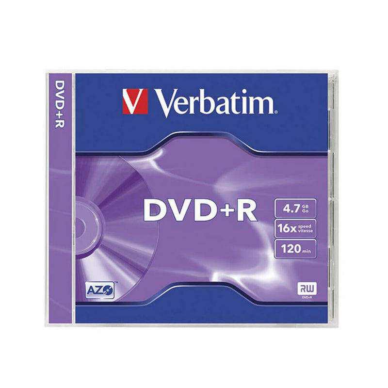 Verbatim DatalifePlus Azo Disc con Case (4,7 GB)