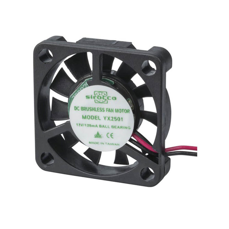 Ventilateur à roulement à billes Sirocco Wire (12VDC)