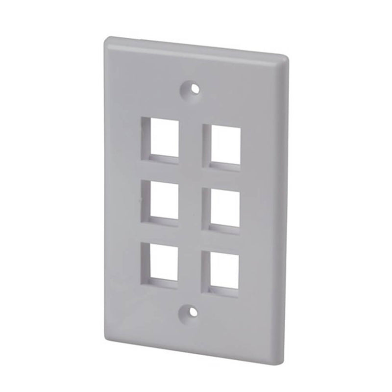 Keystone Wall Plate (6-Way)