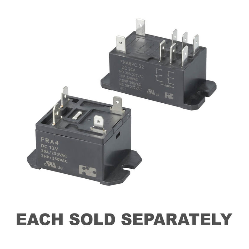 Heavy Duty Panel Mount Relay 30A