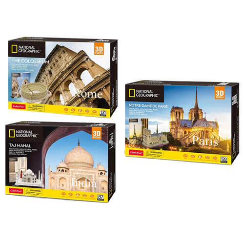 National Geographic 3D Puzzle