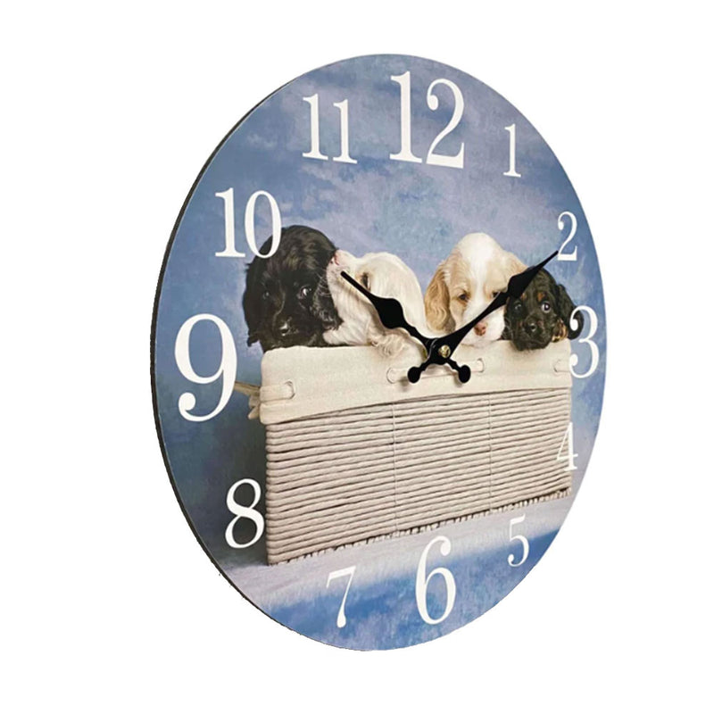 Clock mdf classico MDF 12 "(34x34x2.5cm)