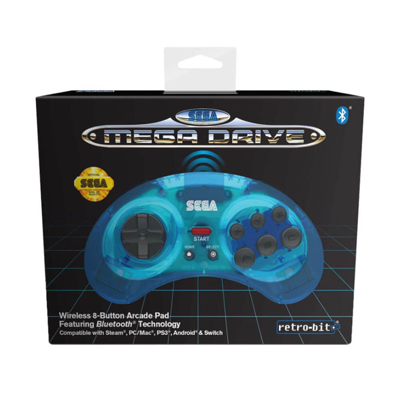 Rétro Bit SEGA Mega Drive BlueTooth Arcade Pad