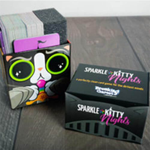 Sparkle Kitty Nights Card Game