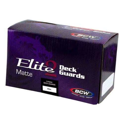 BCW Deck Protectors Standard Elite2 (100/Pack Matte White)