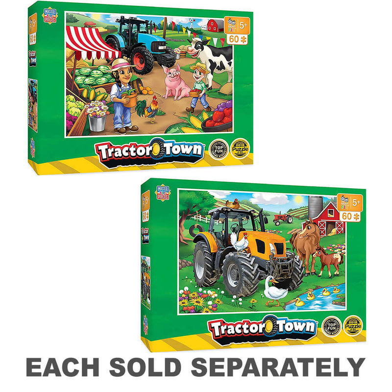 MP Tractor Town Puzzle (60 pcs)