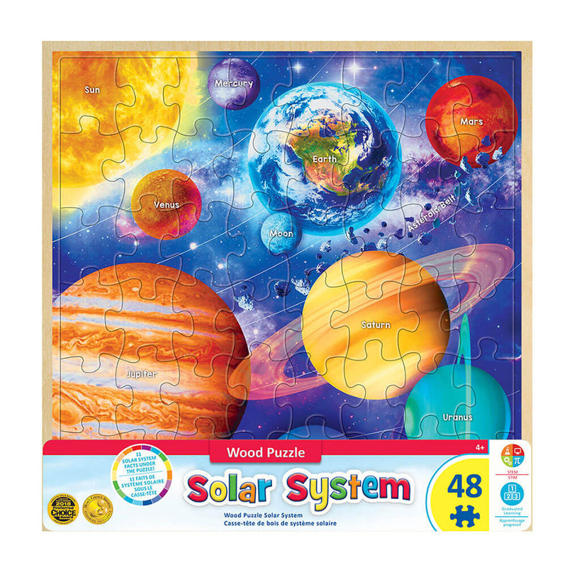 MP Wood Fun Facts Puzzle (48 pcs)