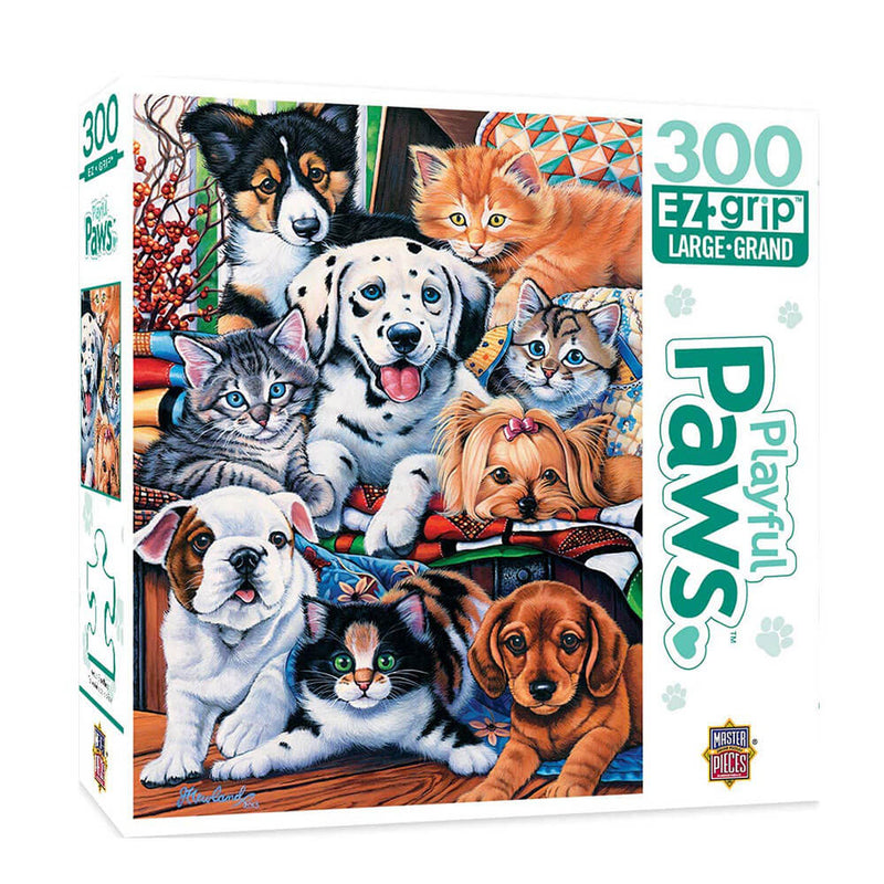 MP Playful Paws Puzzle EZ Grip (300s)