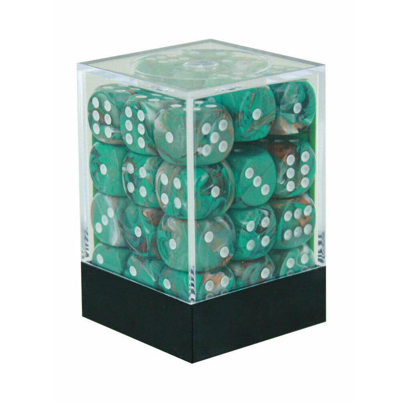 D6 Dice Marble 12mm (36 dadi)