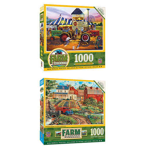 Masterpieces Puzzle Farm & Country (1000)