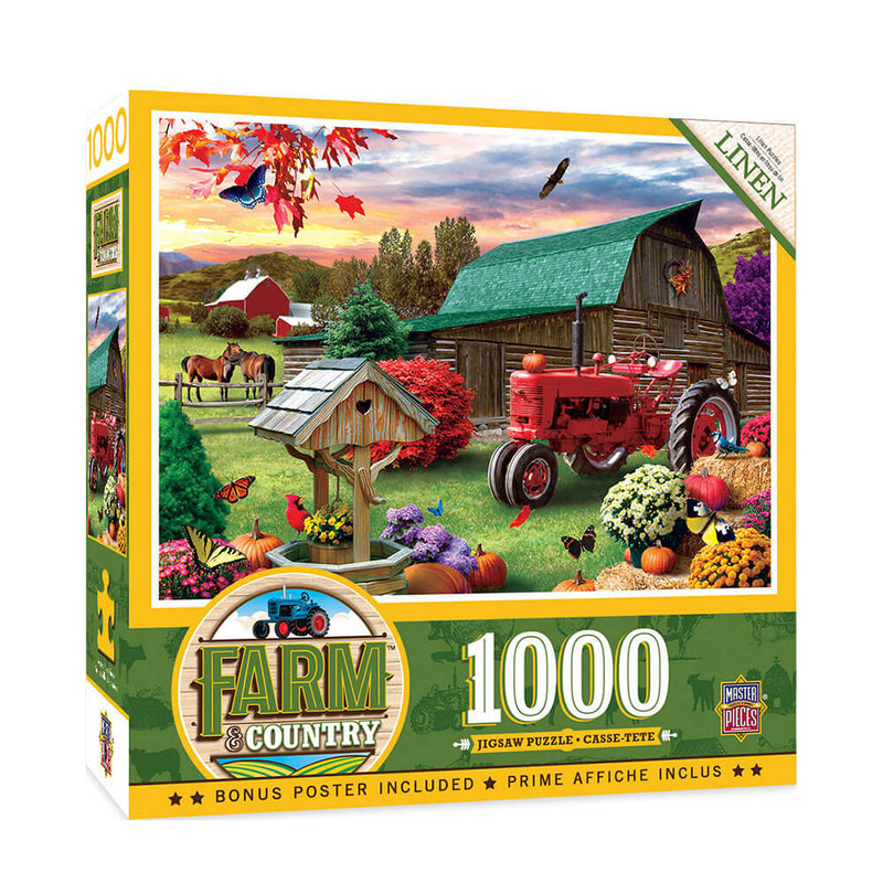 Chefs-d'œuvre Puzzle Ferme et campagne (1000)