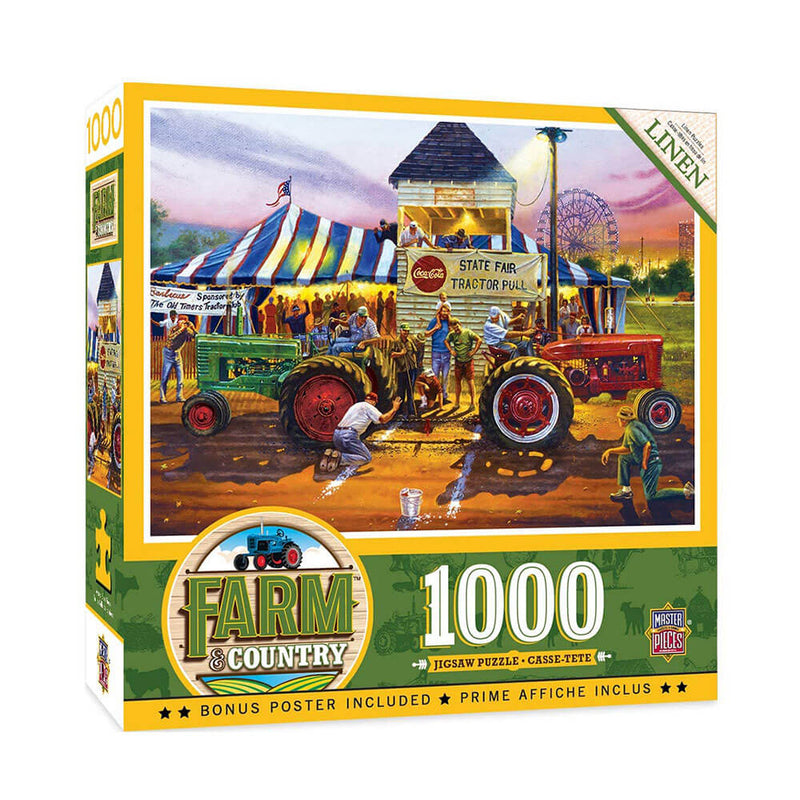 Chefs-d'œuvre Puzzle Ferme et campagne (1000)