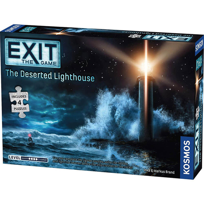 Exit the Game Lonely Lighthouse Jigsaw Puzzle and Game