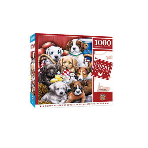 MasterPieces Furry Friends 1000pc Puzzle