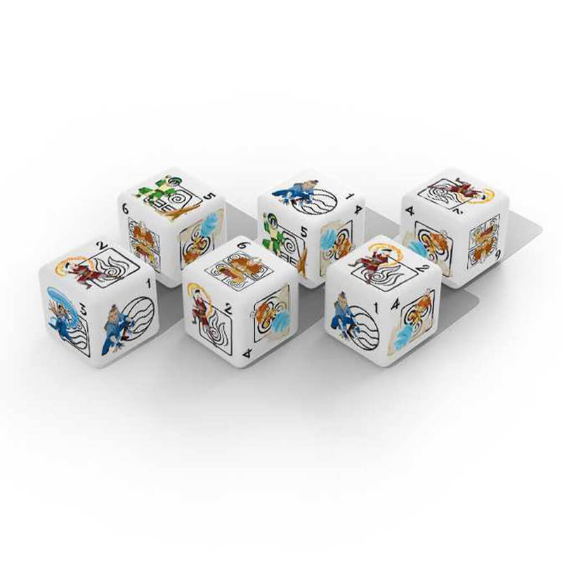 Avatar the Last Airbender Dice Set