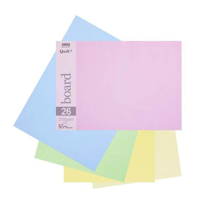 Quill Board A3 assorties 15pk