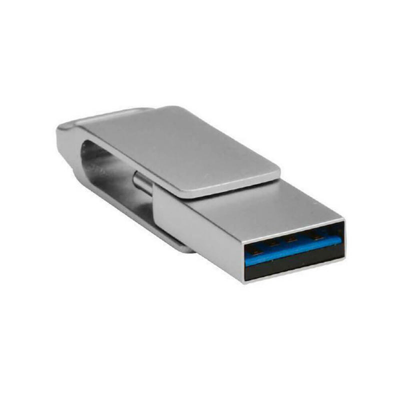 Lecteur de disque de poche Shintaro USB-C et USB-A (Argent)