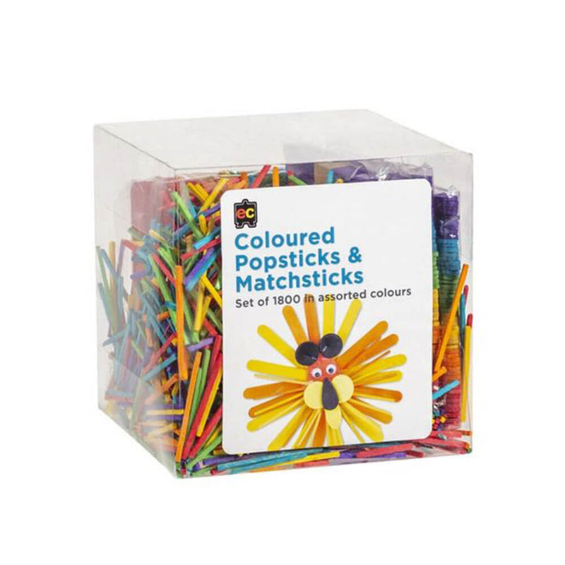 EC Popsticks &amp; Matchsticks (1800pk)