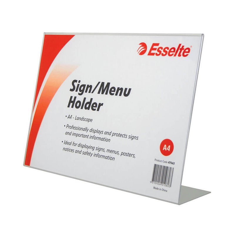 Esselte Porte-menu incliné A4