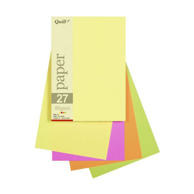 Papier Quill 80gsm A5 Assortiment (25pk)