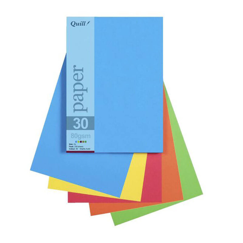 Carta quill 80gsm A5 assortita (25pk)