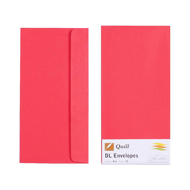 Enveloppe Quill 25pk 80gsm (DL)