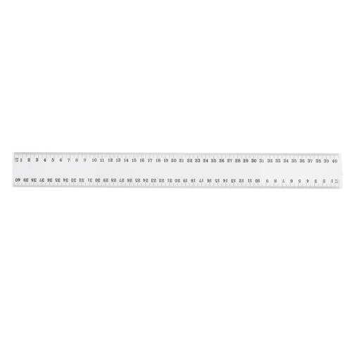 Marbig Plastic Ruler (Clear)