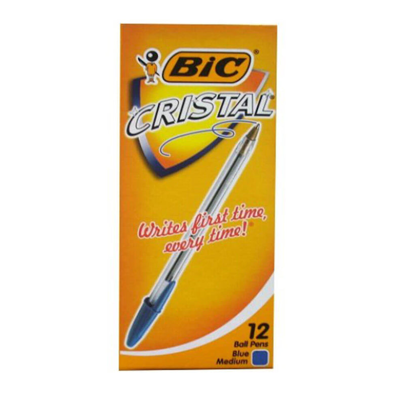 Stylo Bille BiC Cristal Original (12/boîte)