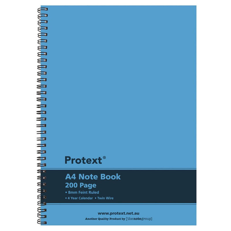 Protext Twin Wire Notebook 200 pagine (A4)