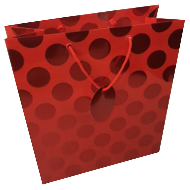 Borsa regalo OzCorp Foil Dot (rosso)