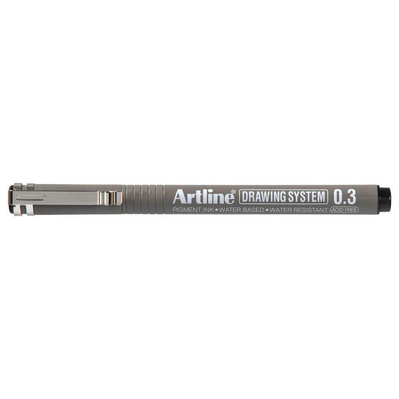 Stylo système de dessin Artline, 12 pièces (noir)