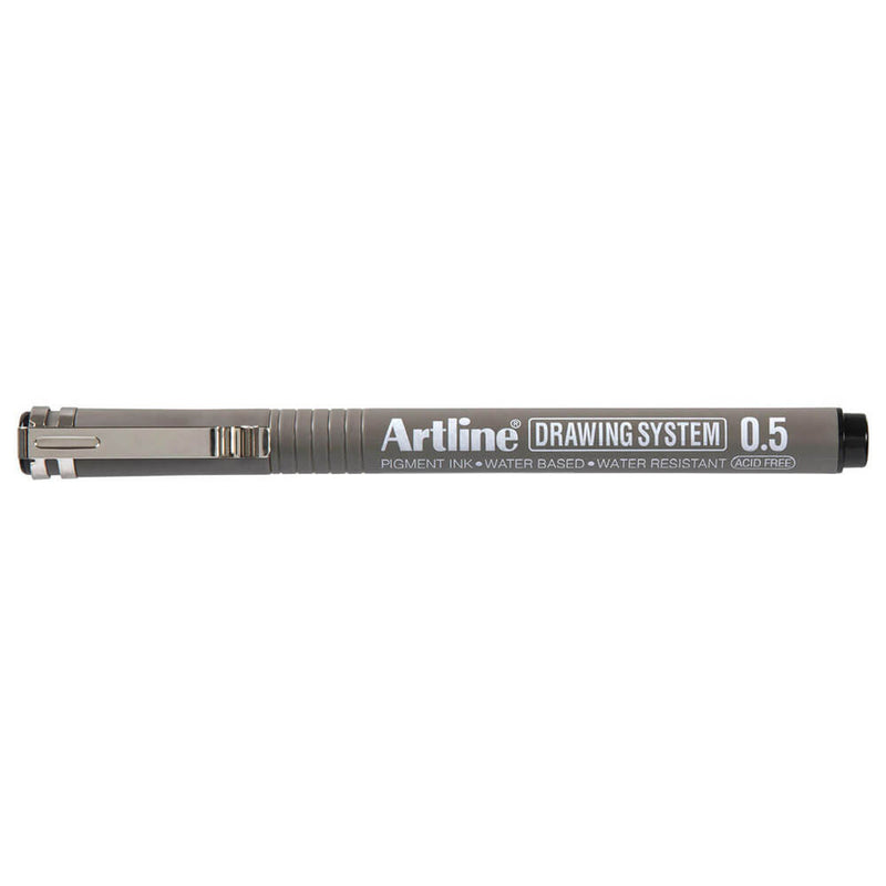  Artline Drawing System Pen 12 Stück (Schwarz)