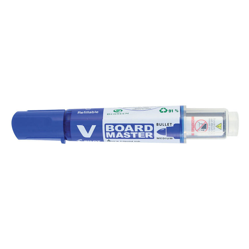 Pilot BeGreen V Board Bullet marqueur pour tableau blanc 10 pièces