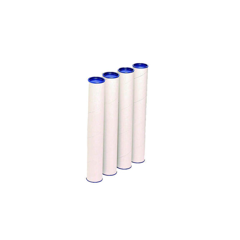 Marbig Mailing Tube 4pk (Blanc)