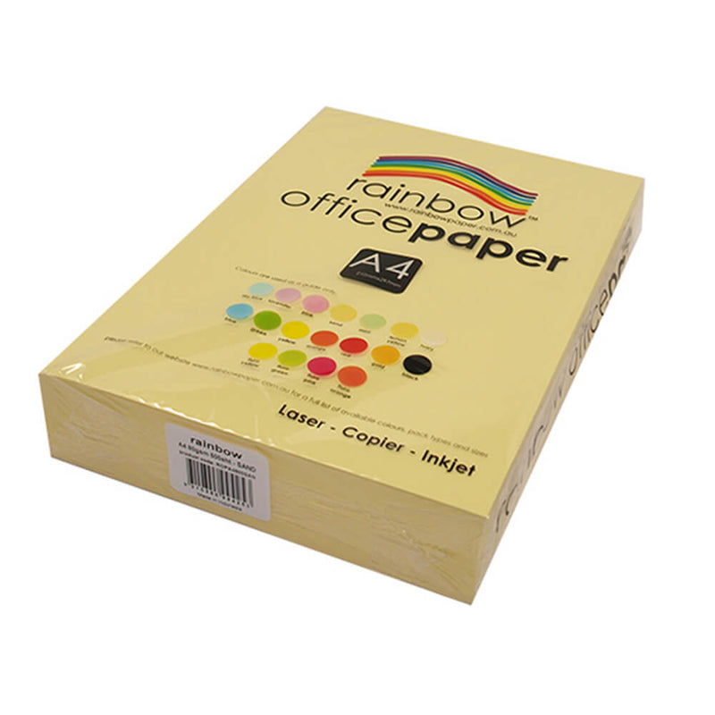 Regenbogenfarbenes A4-Bürokopierpapier (80 g/m²)