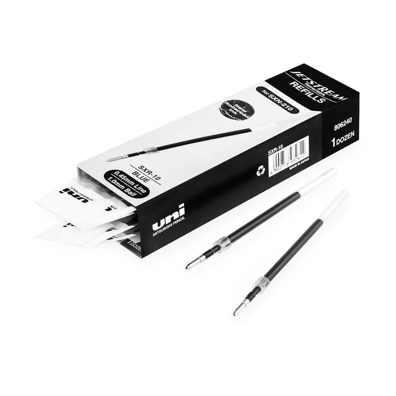 UNI JETStream Retrattile PEN RIUMBILS 1MM (scatola di 12)