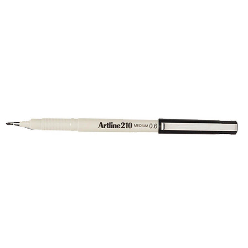 Stylo Artline Fineliner Medium 0,6 mm (boîte de 12)