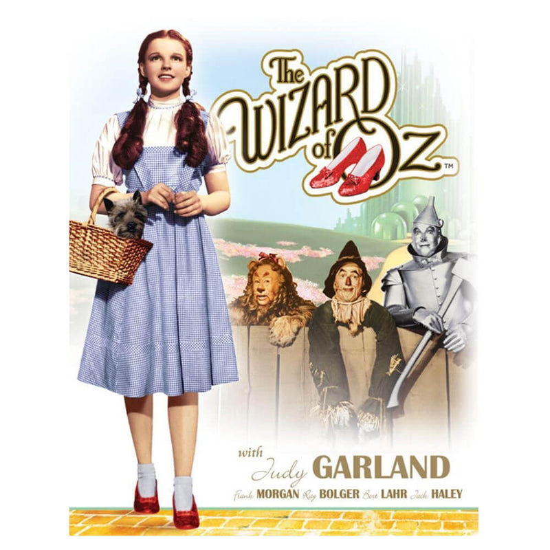 Wizard of Oz Dorothy and Toto Retro Tin Sign