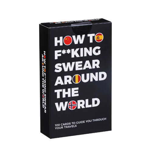 How to F*cking Swear Around the World Cards