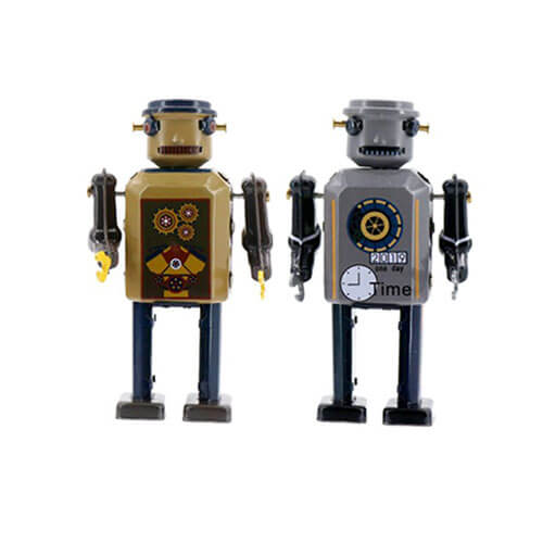 Mr & Mrs Tin Mechanic Bot Design B