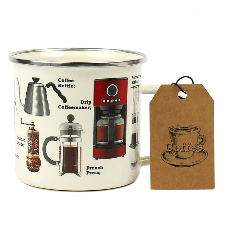 Gift Republic Camping Tasse en émail